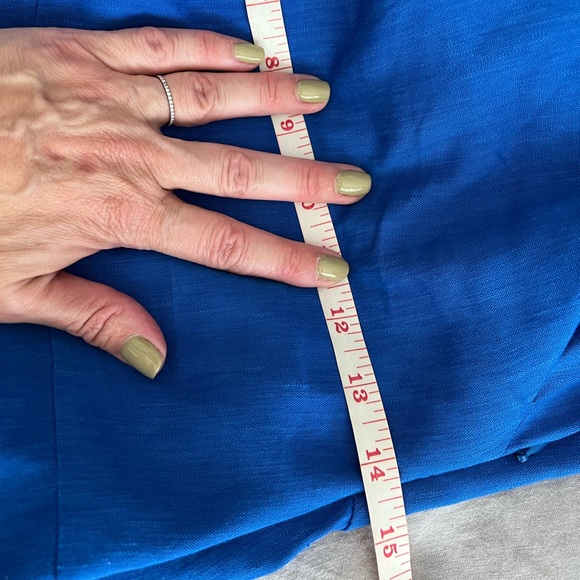 Linen blend maxi dress. - Picture 10 of 12